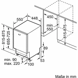 Siemens iQ100 SR61HX16KE Einbau-Geschirrspüler (vollintegrierbar, 450 mm breit)