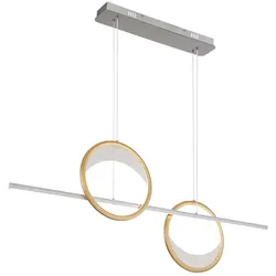 Esszimmerlampe Pendelleuchte Fernbedienung Hängelampe LED Dimmbar Gold Timer