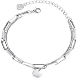 FIRETTI Ankerkettengliederung Plättchen Edelstahl 68752518-0 Größe 22,5 cm