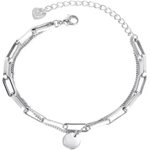 FIRETTI Ankerkettengliederung Plättchen Edelstahl 68752518-0 Größe 22,5 cm