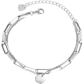 FIRETTI Ankerkettengliederung Plättchen Edelstahl 68752518-0 Größe 22,5 cm