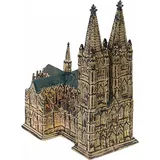 Wurm - Kirche Kölner Dom aus Porzellan, B26 x T18 x H29 cm