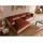 MASSIVMOEBEL24.DE Ecksofa 304x164x69 Ottomane links Cord kupfer VALENCIA
