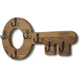 Schlüsselhalter Aus Holz, Retro-eiche