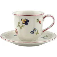 Villeroy & Boch Espressotasse mit Untertasse Weiß