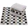CAWÖ Lifestyle Karo 7047 Gästehandtuch 30 x 50 cm kiesel