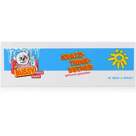 Bussy Kratz-Trinkbecher Waldfrucht je 200 ml, 40 Stück
