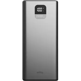 allity APB-100 PD QC 22.5W 20000 mAh Quick Charge, USB LiPo USB-C®, USB-A Grau