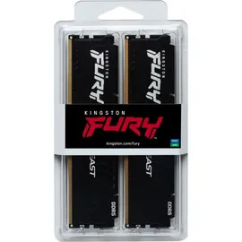 Kingston FURY Beast DDR5 - Kit - 16 GB: 2 x 8 GB - Schwarz