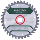 Metabo "precision cut wood classic", 190x2,2/1,4x30 Z48 WZ 15° /B