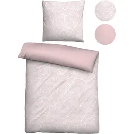 biberna 0474495 Strudel Rosa 155 x 220 cm + 80 x 80 cm