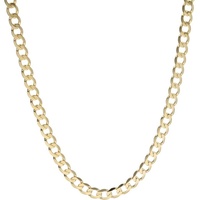 Luigi Merano Kette Panzerkette, massiv, Gold 585 Ketten Gold Damen