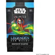Asmodee Star Wars: Unlimited Legenden der Macht Booster