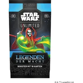 Asmodee Star Wars: Unlimited Legenden der Macht Booster