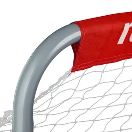 Relaxdays Fußballtor 2er Set, rot