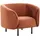 Beliani Sessel LOEN Samtstoff 0 x 0 x 0 cm Orange