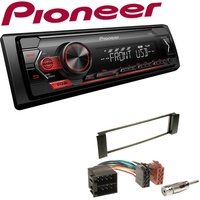 Pioneer 1-DIN Autoradio USB AUX Android Einbauset für Seat