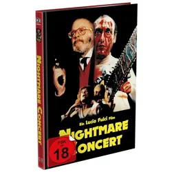 NIGHTMARE CONCERT - 4-Disc Mediabook - Cover C - Limited Edition - Uncut  (Blu-ray + DVD + Bonus-DVD + Soundtrack CD)