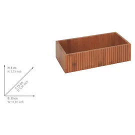 Wenko Aufbewahrungsbox Mera 2-tlg. braun