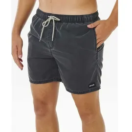 Rip Curl Offset Washed Volley Schwarz S