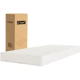 NAPSIE Matratze 140x200 Mittelfest 16cm - Ergonomische 7-Zonen Hochwertige Kaltschaummatratze mit waschbarem Bezug, Atmungsaktiv Schaumstoffmatratze Rollmatratze, Oeko-Tex Standard 100 Zertifiziert