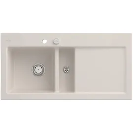 Villeroy & Boch Subway 60 links Crema + Excenterbetättigung + Lochbohrungen