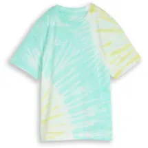 Tom Tailor Jungen Oversize Tie-Dye T-Shirt, blau, Farbverlauf, Gr. 176