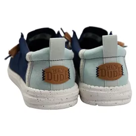 HEYDUDE Wally Craft Linen Herren Navy 42