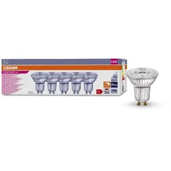 Osram Parathon PAR16 Leuchtmittel mit GU10-Fassung | 5er-Set | Dimmbar | 3000 K