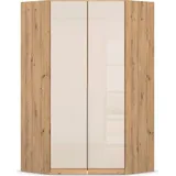 OTTO home Eckschrank AGORDO 117 x 210 x 117 cm Beige