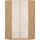 OTTO home Eckschrank AGORDO 117 x 210 x 117 cm Beige