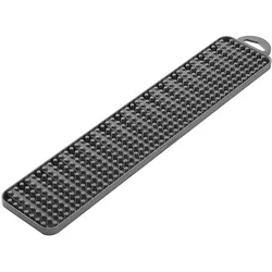 Metaltex Geschirr-Abtropfmatte 40x8cm Geschirrabtropfmatte grau Spülmatte Spülunterlage