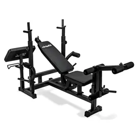 VirtuFit Multifunktionale Hantelbank Deluxe Schwarz