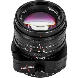 7artisans Tilt-Shift-Objektiv 50 mm F1,4 Fujifilm X