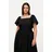 Ulla Popken Blusentop schwarz 50-52