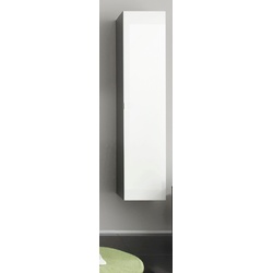Hochschrank WELLTIME „Bardolino“ Schränke Gr. B/H/T: 35 cm x 31 cm x 157 cm, weiß (grau matt, hochglanz) Badmöbelserien