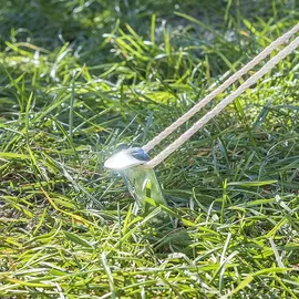 PRO PLUS Zelthering 30cm Metall geriffelt 2 Stück Zelt Zubehör