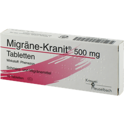Migräne Kranit 500 mg Tabletten 10 St