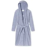 SCHIESSER Bademantel Feather Terry in Grau | Gr.: M