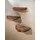 KADIMA DESIGN Wandregal 3er Set Hängeregal onesize beige