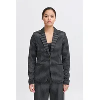 ICHI Kurzblazer IXKATE PINSTRIPED BL 20123688 in Grau |