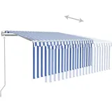 vidaXL Markise 3 x 2,5 m blau