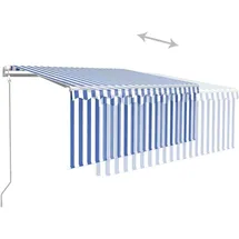 vidaXL Markise 3 x 2,5 m blau