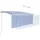 vidaXL Markise 3 x 2,5 m blau