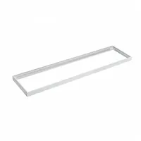Spectrum LED Halterung für Penel Aufbaurahmen 30x120cm weiß klappbar
