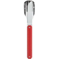 Akinod Feststehendes Besteck 12h34, Aluminium - STK - rot