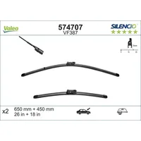 Valeo SILENCIO FLAT BLADE SET 574707