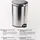 Durable Treteimer 12 l edelstahl