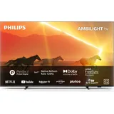 PHILIPS 65PML9008 65 164cm Mini-LED Smart-TV 3-seitiges Ambilight Sprachassistent - Grau