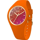 ICE-Watch - Ice Glitter Orange Summer - Orange Damenuhr mit Plastikarmband - 022574 (Samall +)